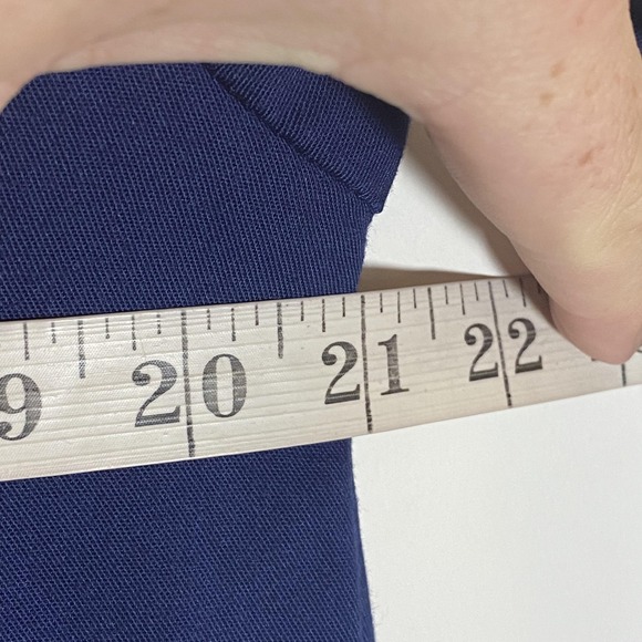 VTG TR Bentley Blazer Jacket Womens 11/12 Navy Blue One Button USA Made Office - Picture 14 of 16